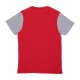 maglietta uomo nhl color blocked tee chibla SCARLET