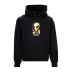 felpa cappuccio uomo believe hoodie x aws BLACK