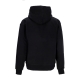 felpa cappuccio uomo believe hoodie x aws BLACK