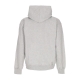 felpa cappuccio uomo believe hoodie x aws GREY