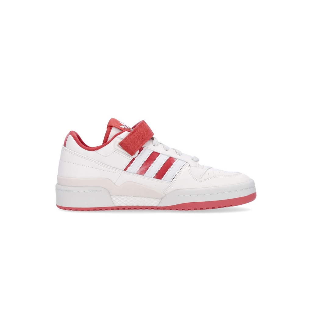 scarpa bassa uomo forum low x parley CHALK WHITE/WHITE TINT/CREW RED