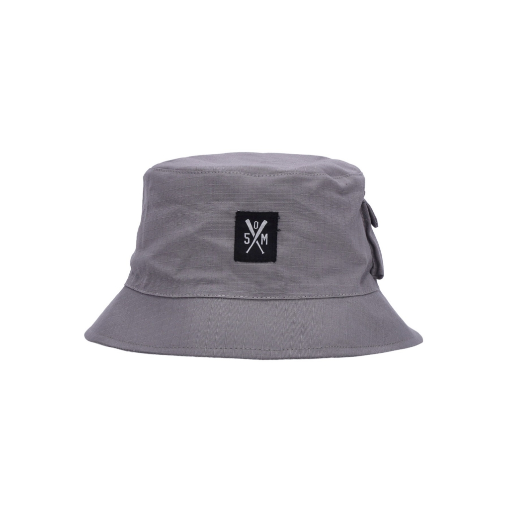 cappello da pescatore uomo cotton bucket LIGHT GREY