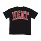 maglietta uomo nba infill logo os tee miahea BLACK/SCARLET