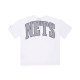 maglietta uomo nba infill logo os tee bronet WHITE/BLACK