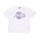 maglietta uomo nba infill logo os tee loslak WHITE/TRUE PURPLE