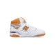 scarpa alta uomo 650 WHITE/GOLD