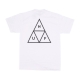 maglietta uomo set triple triangle tee WHITE