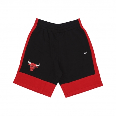 pantalone corto tuta uomo nba colour block shorts chibul BLACK/FRONT DOOR RED