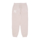 pantalone tuta leggero uomo mlb league essentials jogger neyyan STONE/WHITE