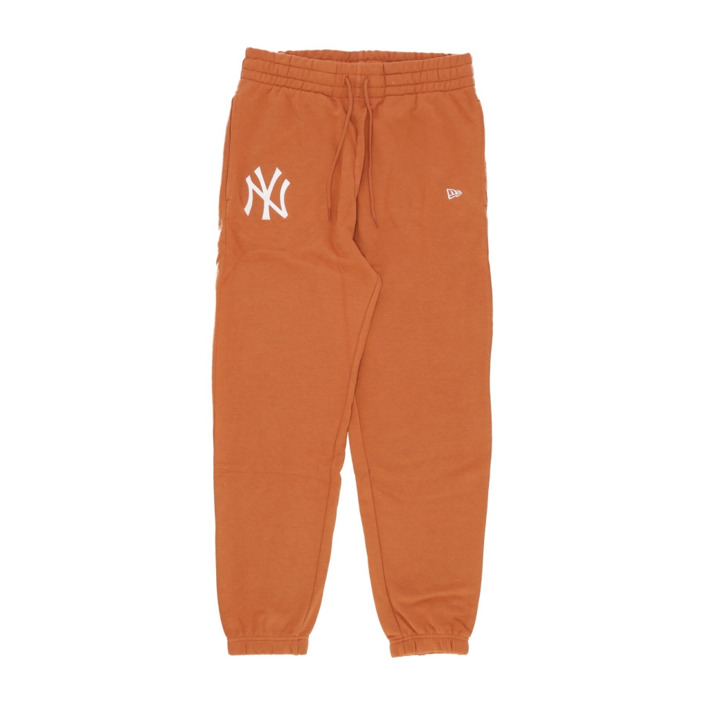 pantalone tuta leggero uomo mlb league essentials jogger neyyan SPRING TOFFEE/WHITE