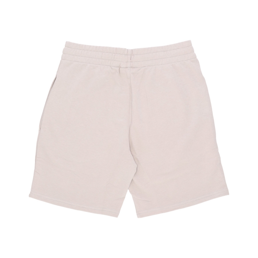 pantalone corto tuta uomo mlb league essentials shorts neyyan STONE/WHITE