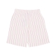 pantalone corto tuta uomo ne pinstripe shorts OFF WHITE/WILD ROSE