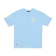 maglietta uomo mlb pastel os tee neyyan CHROME BLUE/OFF WHITE