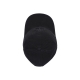 cappellino visiera curva uomo canvas baseball cap BLACK