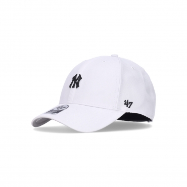 cappellino visiera curva uomo mlb base runner mvp neyyan WHITE