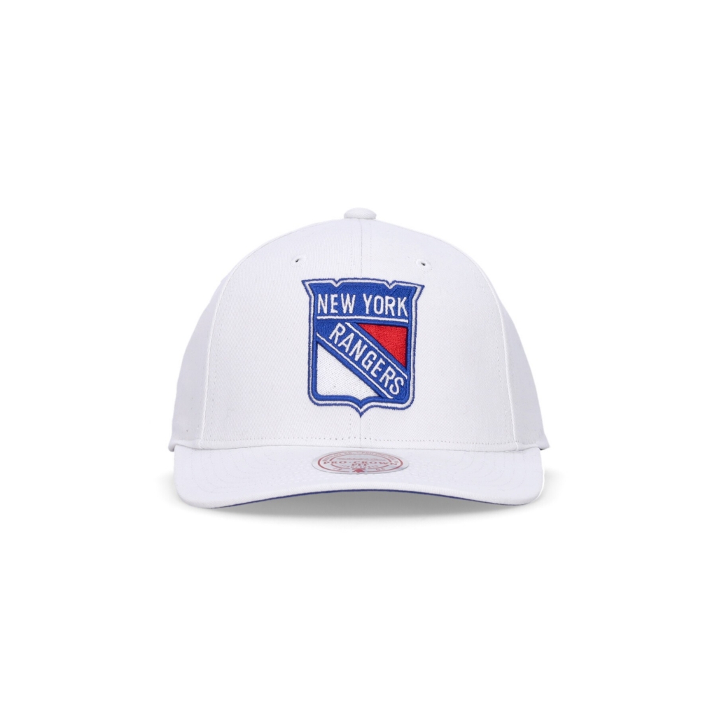 cappellino visiera curva uomo nhl all in pro snapback neyran WHITE