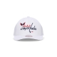 cappellino visiera curva uomo nhl all in pro snapback wascap WHITE