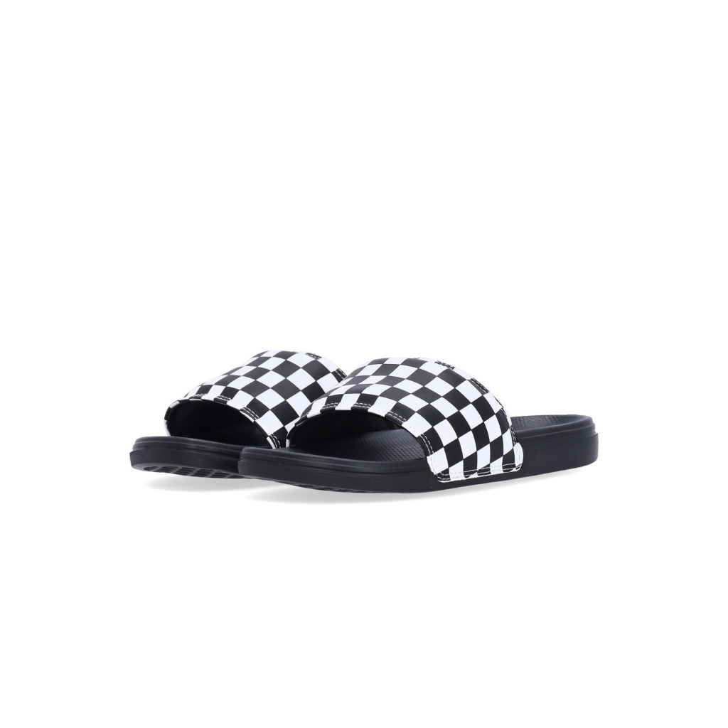 ciabatte uomo la costa slide-on checkerboard TRUE WHITE/BLACK