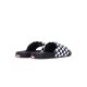 ciabatte uomo la costa slide-on checkerboard TRUE WHITE/BLACK