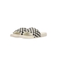 ciabatte uomo la costa slide-on checkerboard BLACK/MARSHMALLOW