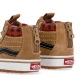 scarpa outdoor bambino sk8-hi zip mte-1 PLAID BROWN/BLACK