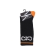 calza media uomo logo socks BLACK/ORANGE