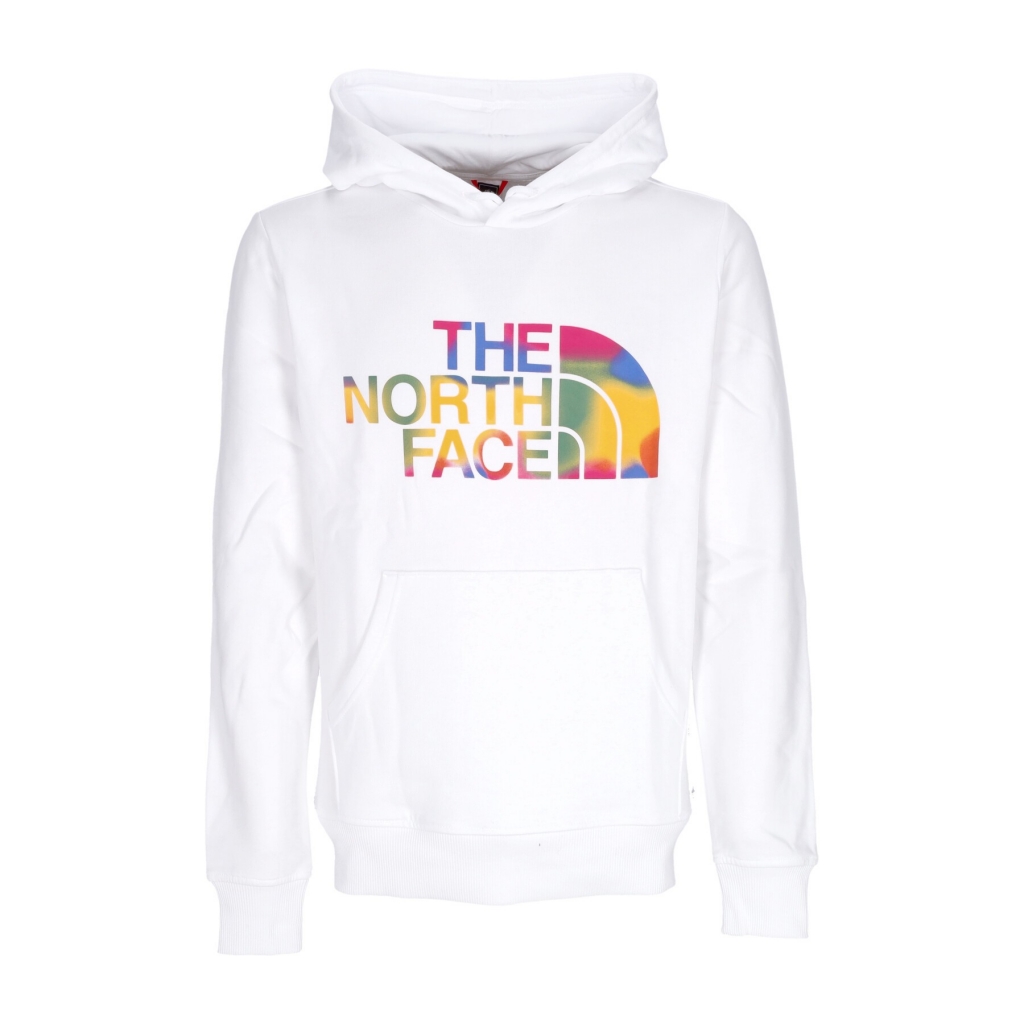 felpa cappuccio uomo standard hoodie WHITE/MULTI