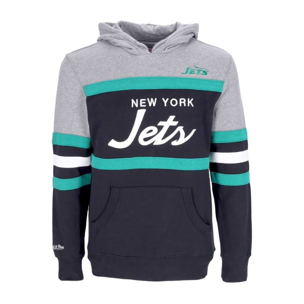 felpa cappuccio uomo nfl headcoach hoodie neyjet BLACK