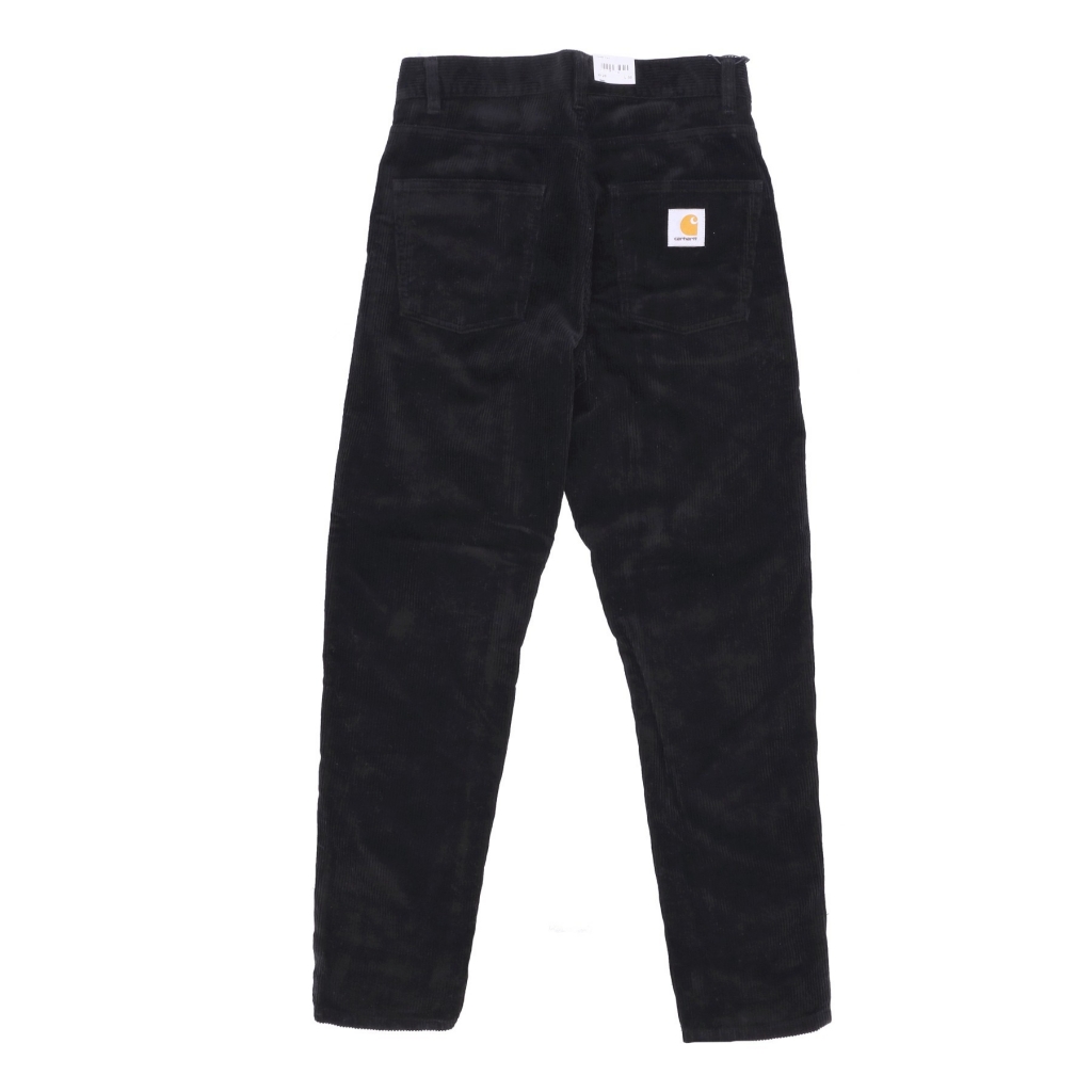 pantalone lungo uomo newel pant BLACK RINSED