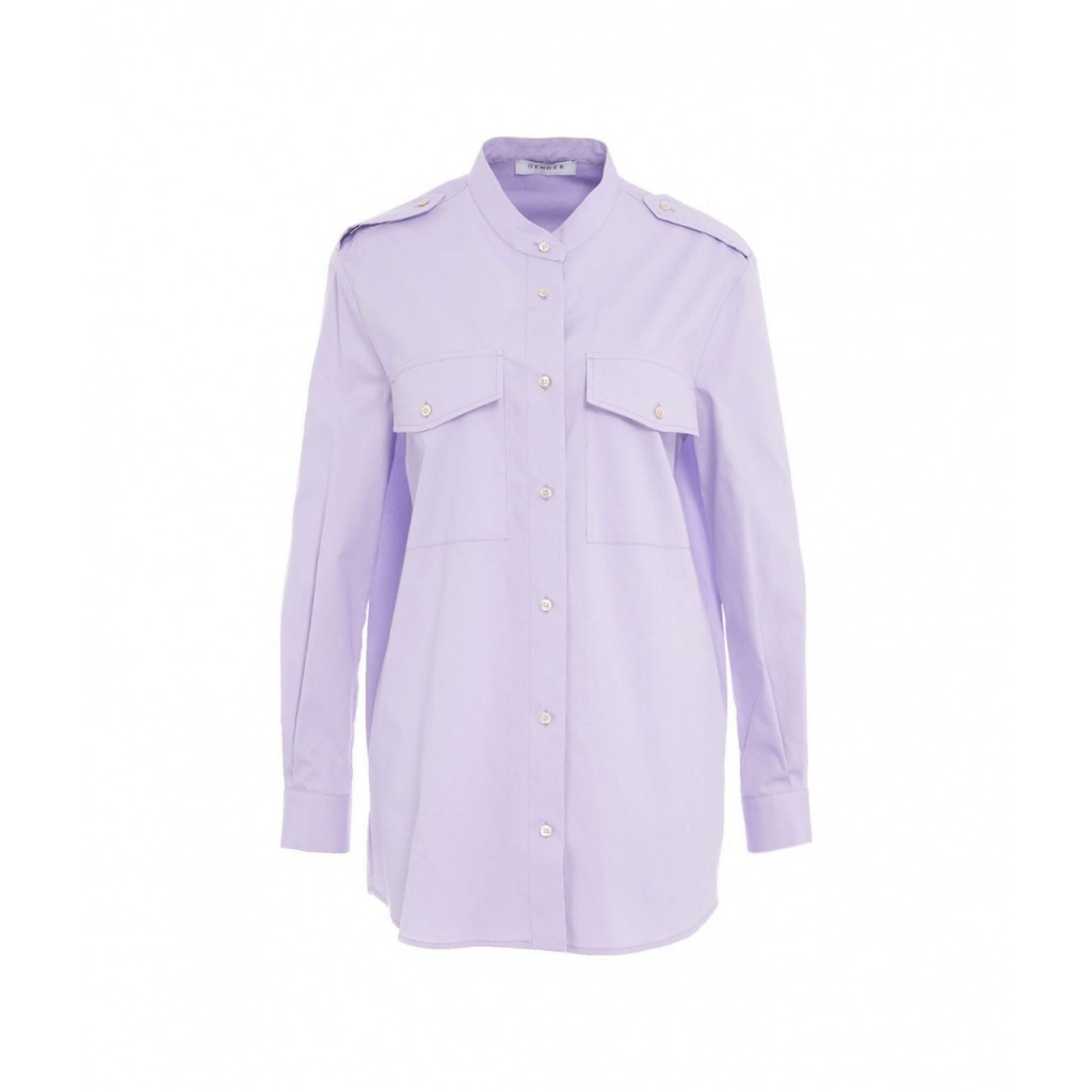 Camicia viola clearance