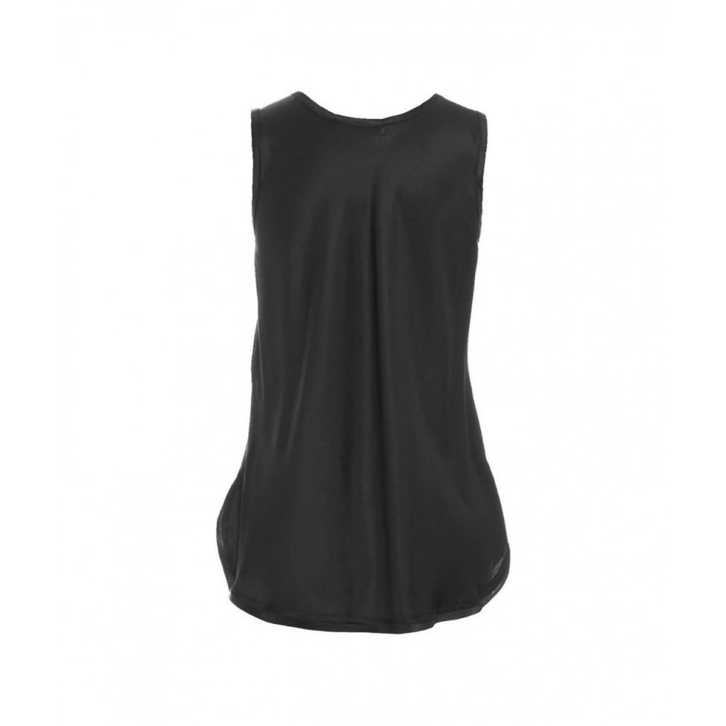 Top shop nero seta