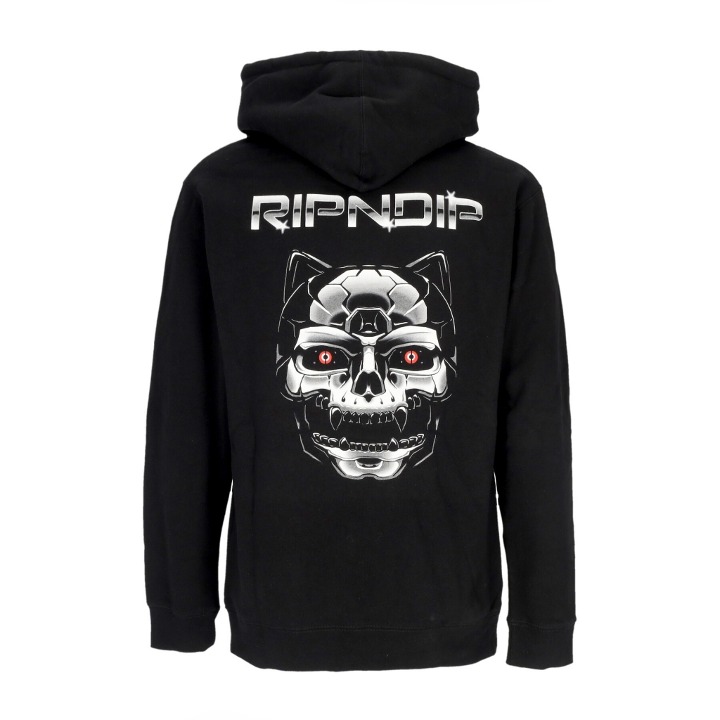 felpa cappuccio uomo nerminator 20 hoodie BLACK