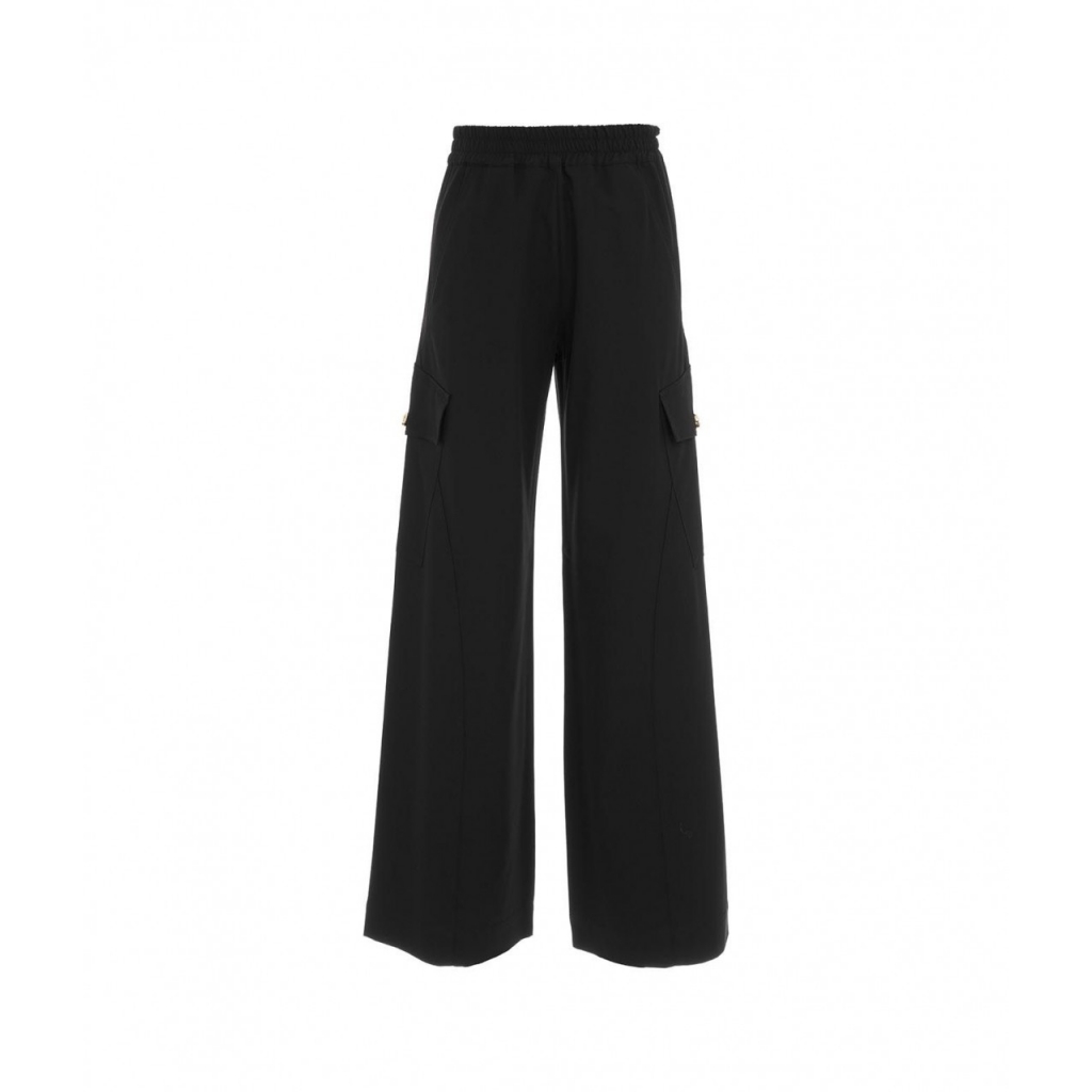 Pantalone a palazzo Pocoyo nero | Bowdoo.com