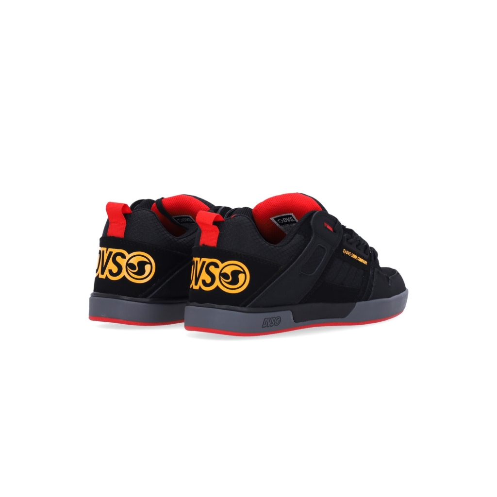 scarpe skate uomo comanche 20+ BLACK/YELLOW/RED NUBUCK