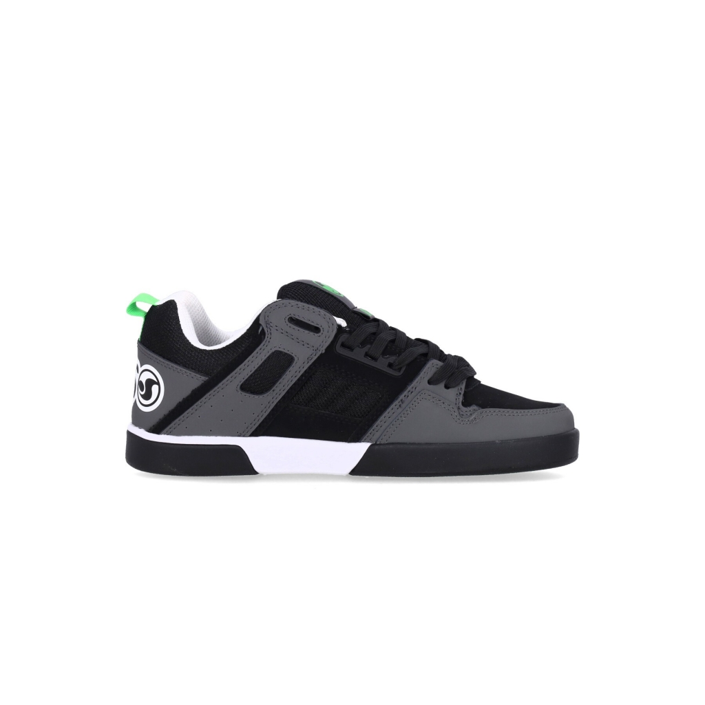 scarpe skate uomo comanche 20+ BLACK/CHARCOAL/LIME NUBUCK