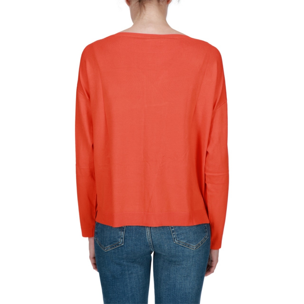 Maglia Liu Jo Jeans Donna M/L Boatneck MANDARINO