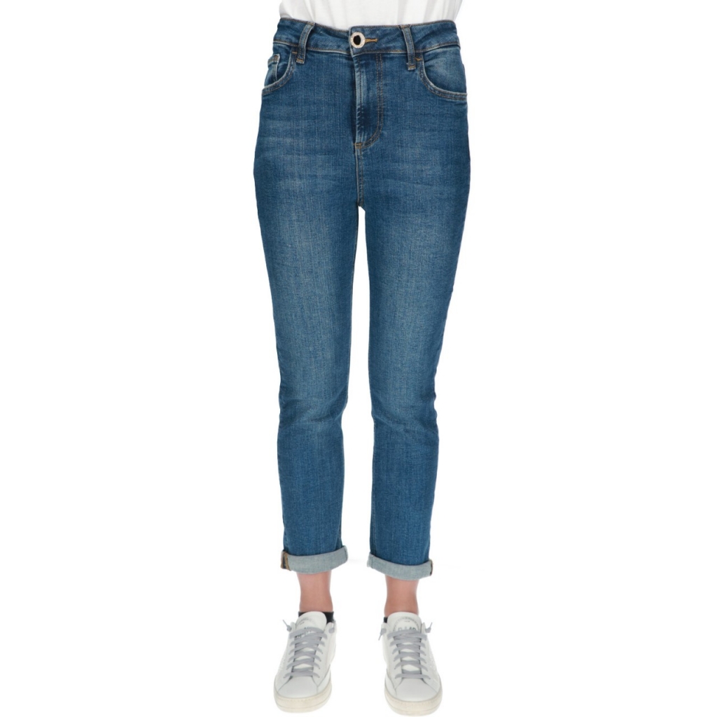 Jeans Liu Jo Jeans Donna Straight Fit HW DENIM DARK 