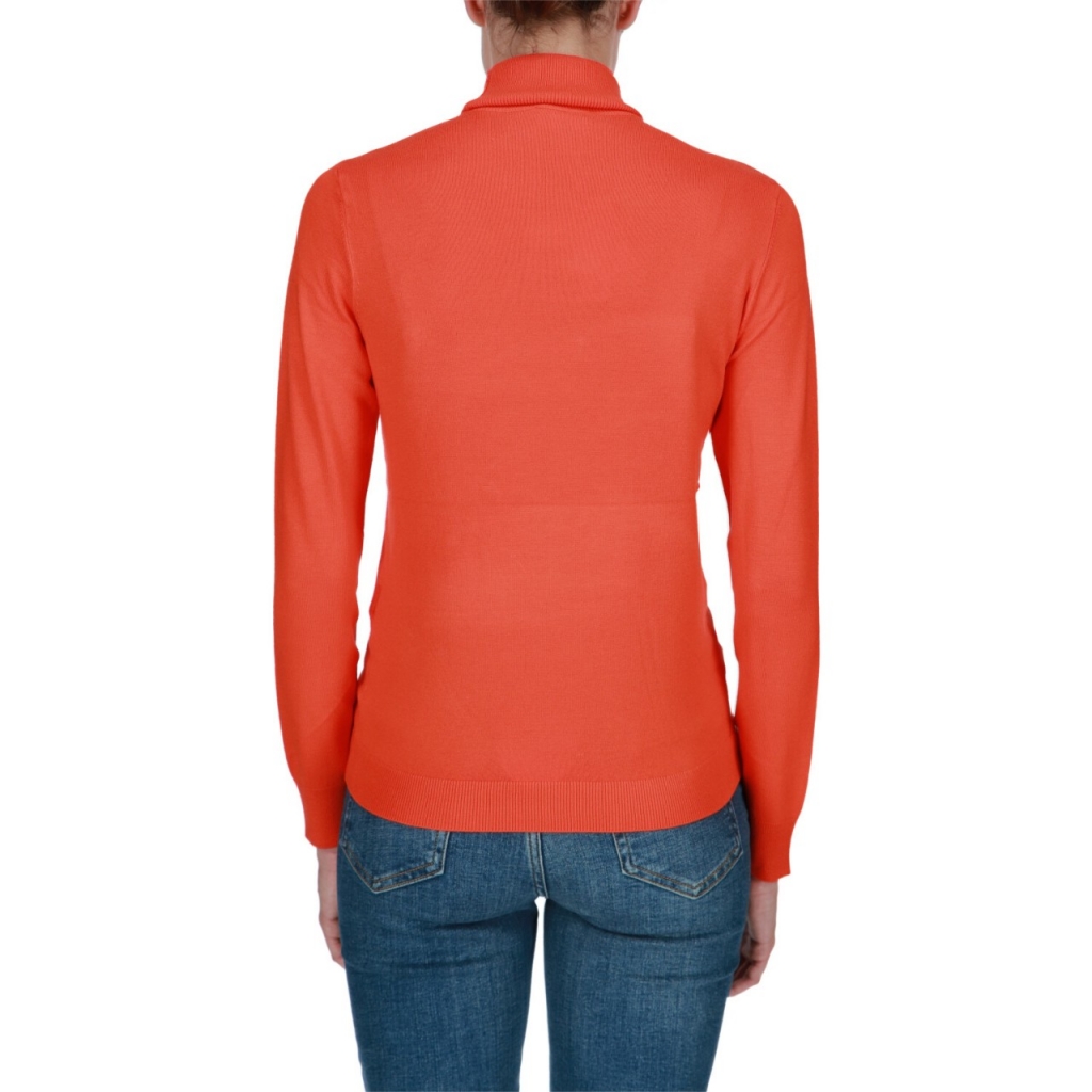 Maglia Liu Jo Jeans Donna M/L Dolcevita MANDARINO