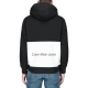 Felpa Calvin Klein Jeans Uomo Blocking Hoodie CK BLACK