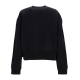 felpa girocollo uomo sweatshirt BLACK