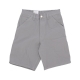 pantalone corto uomo single knee short MARENGO RINSED