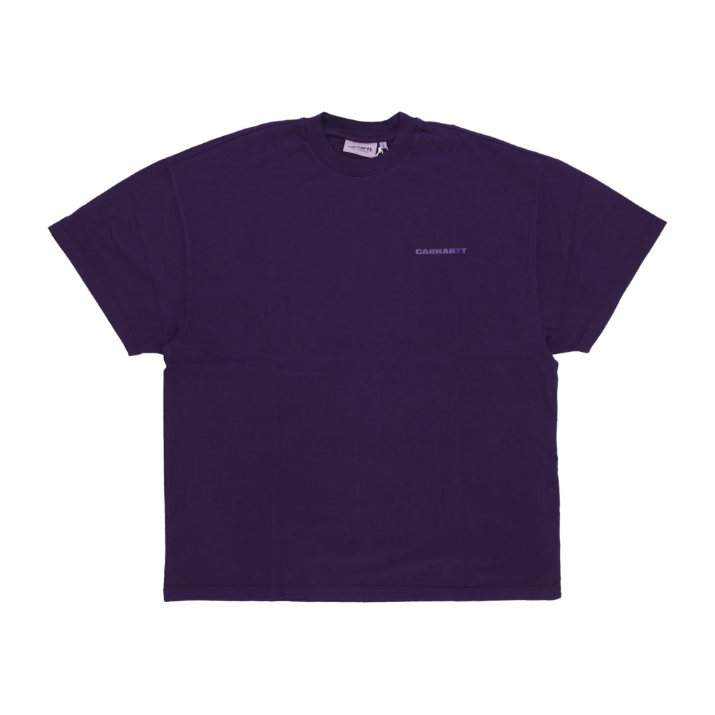 maglietta donna akron tee CASSIS PIGMENT GARMENT DYED