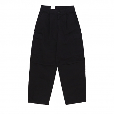 pantalone lungo uomo flint pant BLACK GARMENT DYED