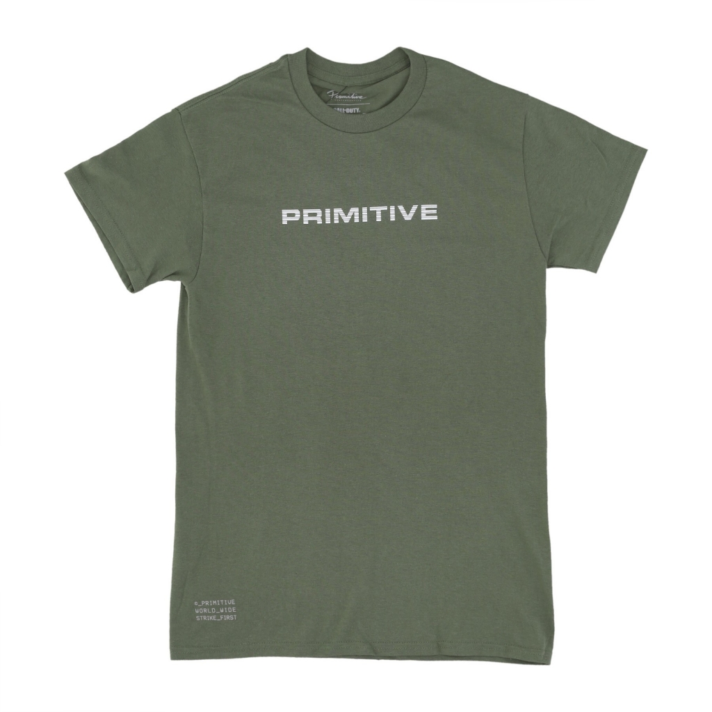 maglietta uomo ghost tee x call of duty MILITARY GREEN