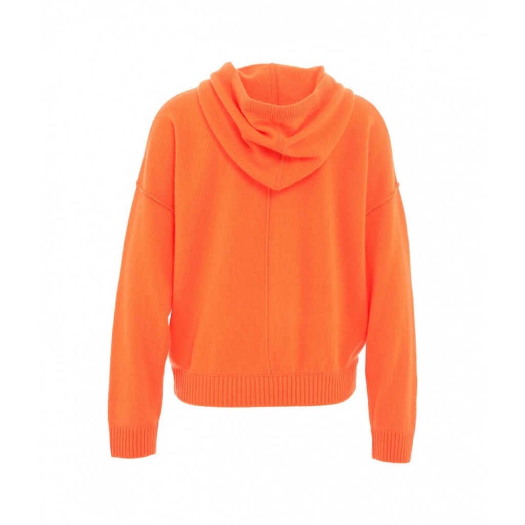 Cashmere Hoodie Hottie Orange Bowdoo