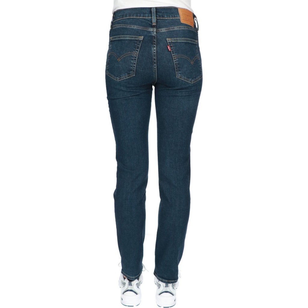 Jeans Levis Donna 724 High Rise Straight L30 0208 BLUE SWELL