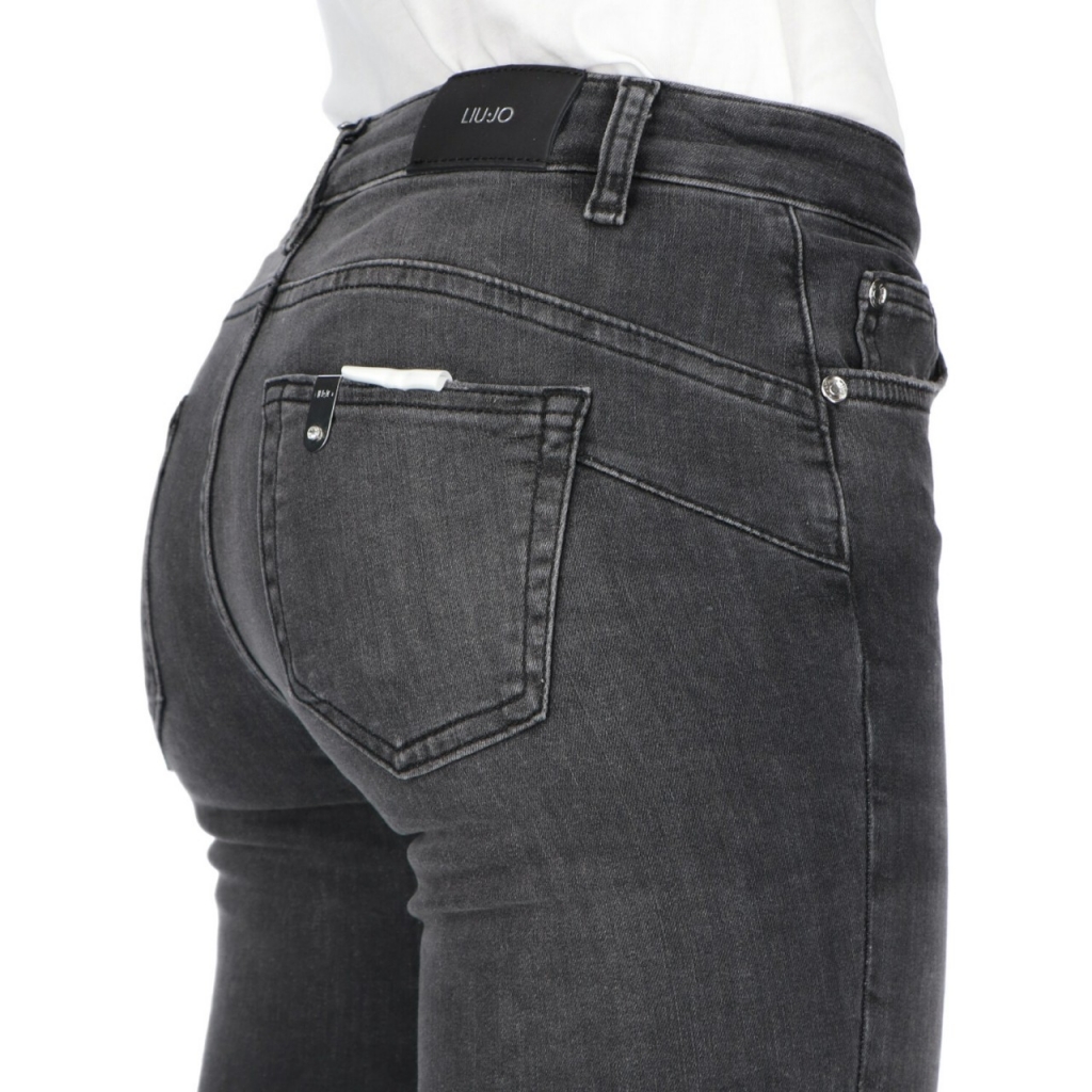 Jeans Liu Jo B Up Ideal da donna denim grigio-nero