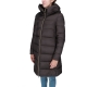 Giacca Save The Duck Donna Lysa Cappotto Cappuccio BROWN BLACK