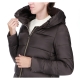 Giacca Save The Duck Donna Lysa Cappotto Cappuccio BROWN BLACK