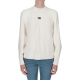 Maglia Tommy Hilfiger Donna Badge Mockneck YBH ANCIENTWHITE